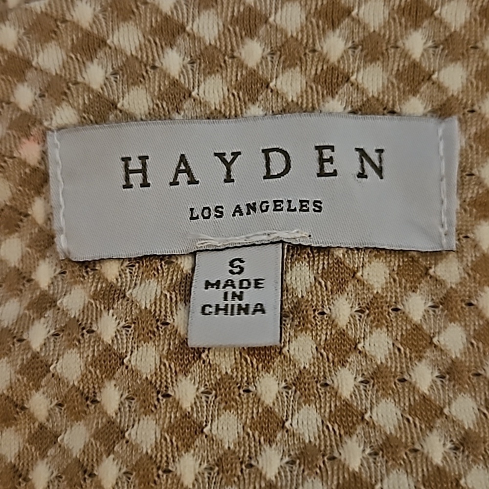 HAYDEN Gingham Check Square Neck Babydoll Swing Dress - Picture 7 of 8